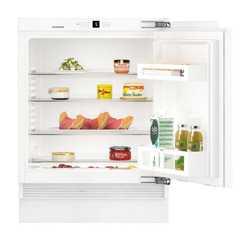 Liebherr UIK1510 60cm Integrated under-worktop larder fridge with 4 glass shelves and door compartment 