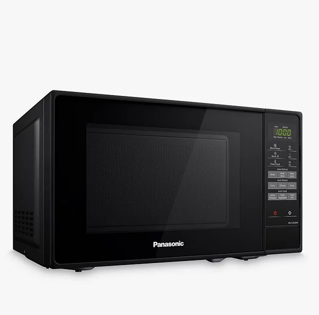 Panasonic NN-E28JBMBPQ 800W Solo 20L Microwave - Black