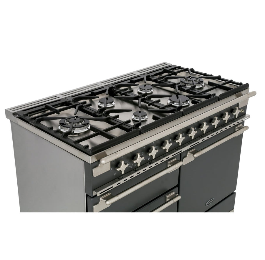 rangemaster els110dffsl elise 110cm range cooker in slate 