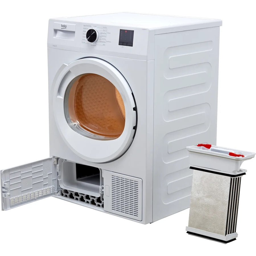 Beko DTLCE80121W 8KG Condenser Tumble Dryer - White