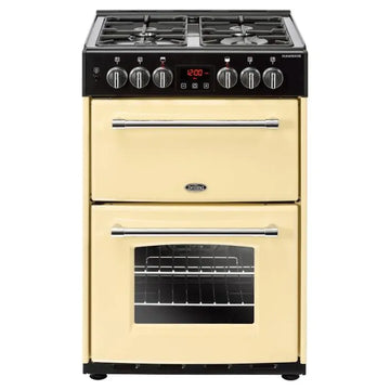 FH60DFTCR 60CM DUAL FUEL COOKER IN CREAM