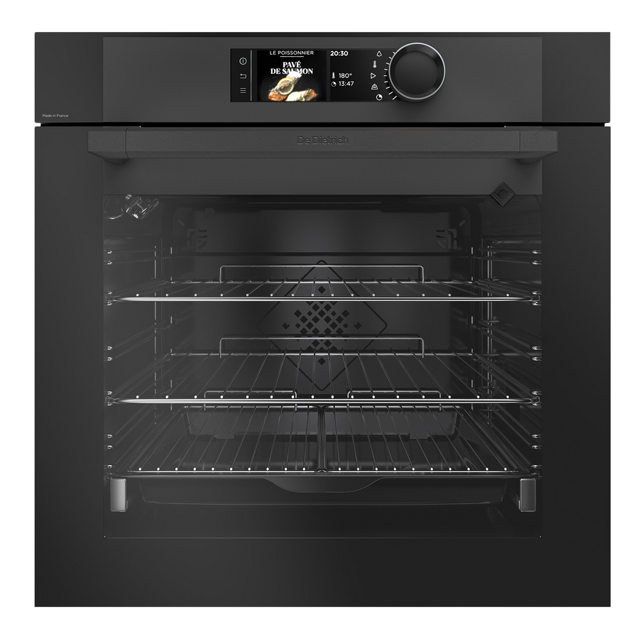 DE DIETRICH DOP8785BB SENSOR COOK PYROLYTIC CLEANING SINGLE OVEN 