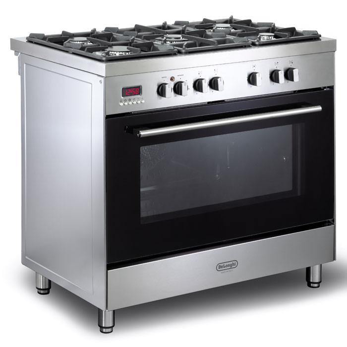 De'Longhi DSR 9071-DFS 90cm Dual Fuel Range Cooker - Basil Knipe Electrics