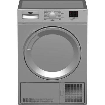 Beko DTLCE70051S 7Kg Condenser Tumble Dryer In Silver - Basil Knipe Electrics