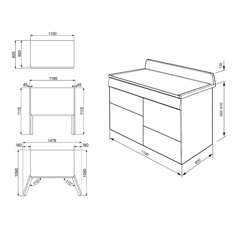 Smeg TR4110GR