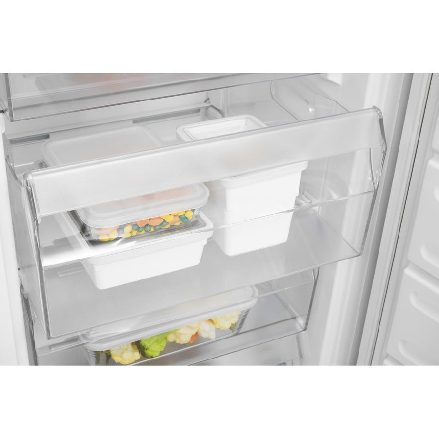 Hotpoint HF1801EF1UK Integrated Frost Free Upright Freezer [sliding door installation]