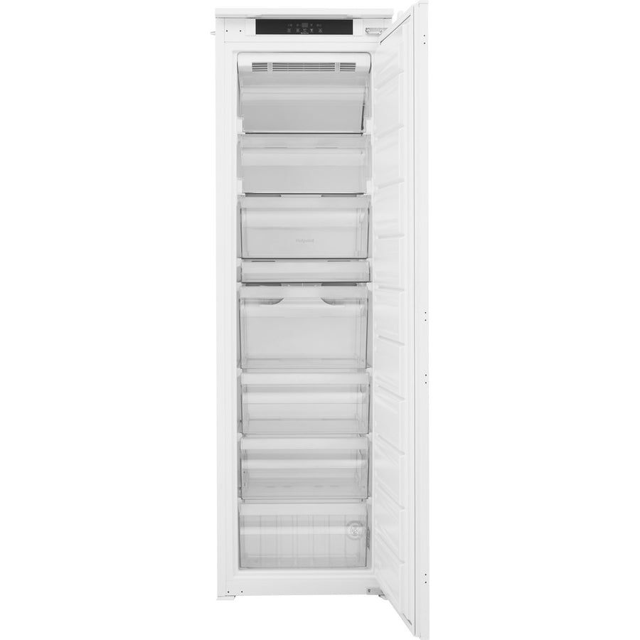 Hotpoint HF1801EF1UK Integrated Frost Free Upright Freezer [sliding door installation]