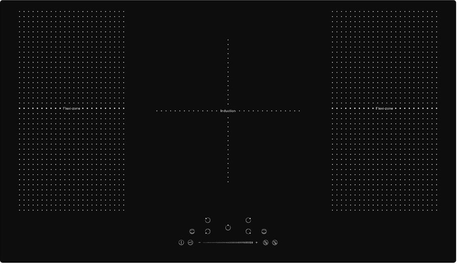 Culina ICONFLEX90F - 90cm Flexizone induction hob - 5 zones - Basil Knipe Electrics