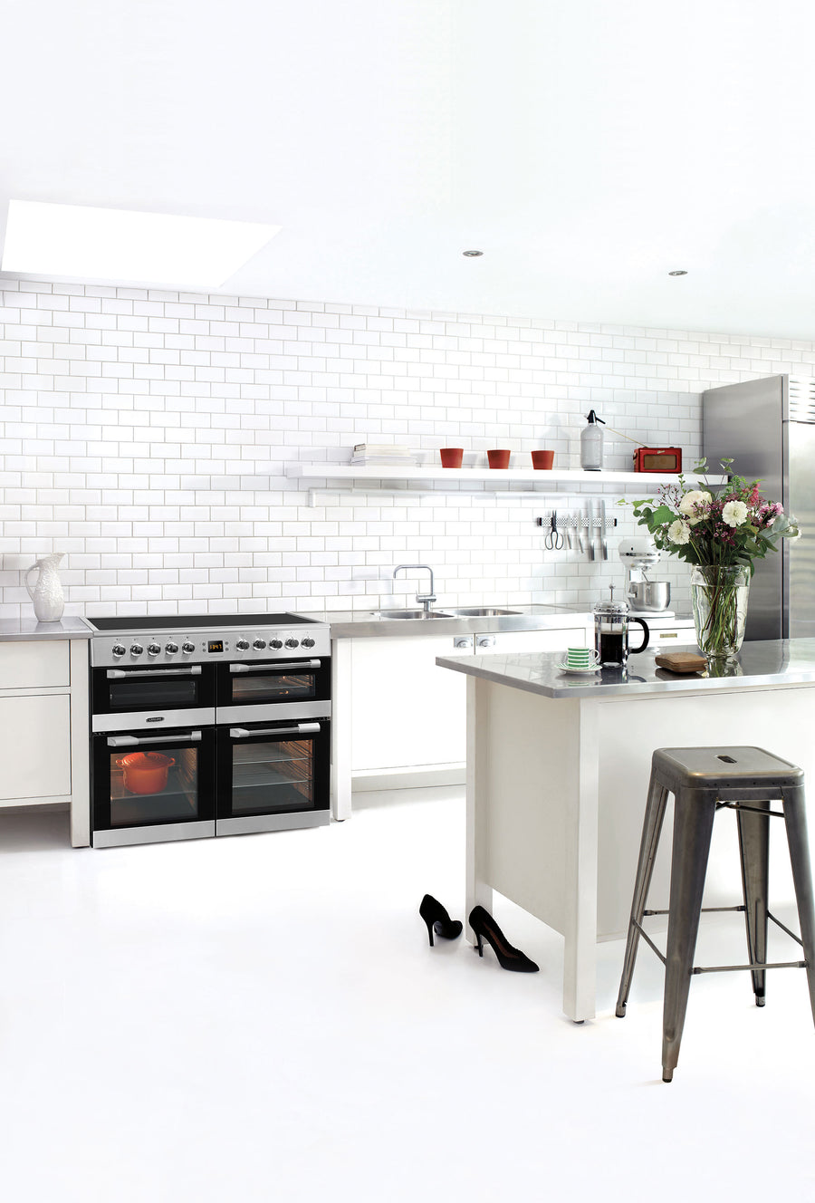 Leisure Cuisinemaster CS100C510X 100cm Ceramic Range Cooker - Stainless steel