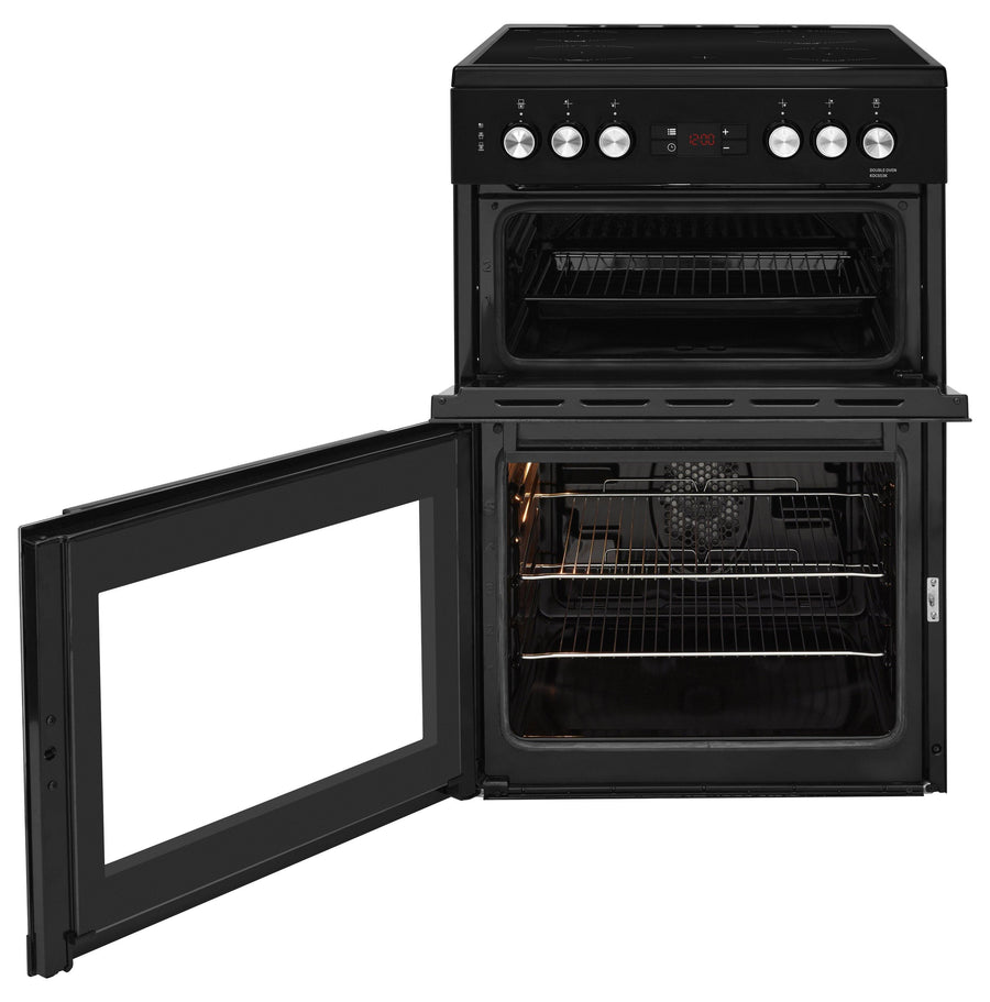 Beko KDC653K 60cm electric cooker with ceramic hob