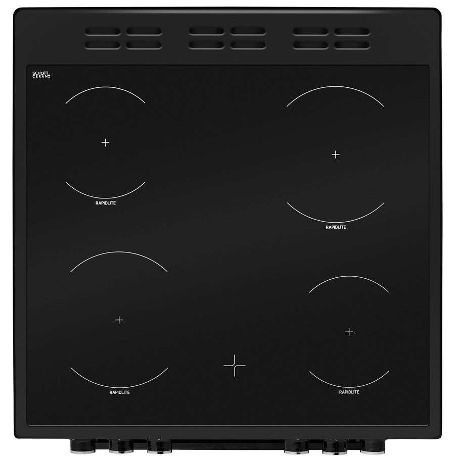 Beko KDC653K 60cm electric cooker with ceramic hob