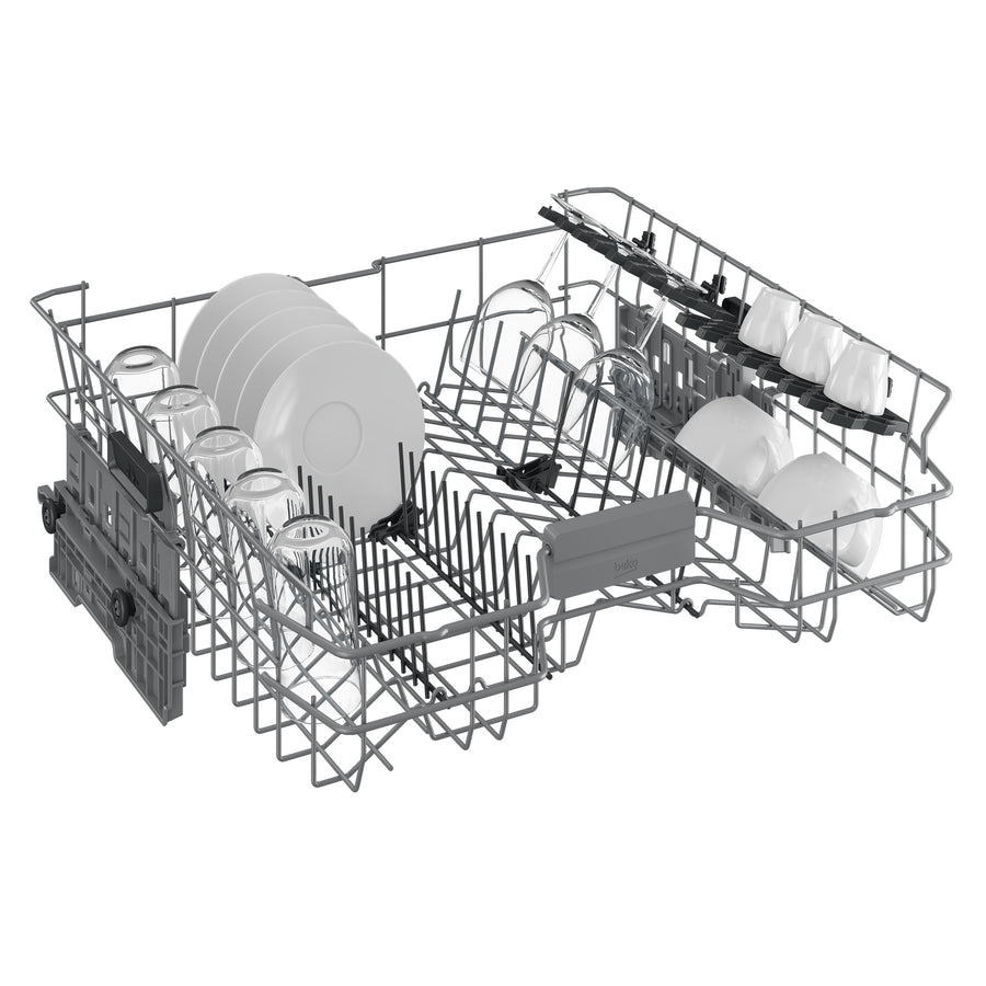 Beko BDIN36520Q AquaIntense® 15 place settings Integrated Dishwasher [top cutlery rack]