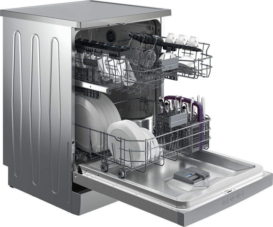 Beko BDFN15430X Freestanding Hygiene Intense Dishwasher - 14 Place Settings