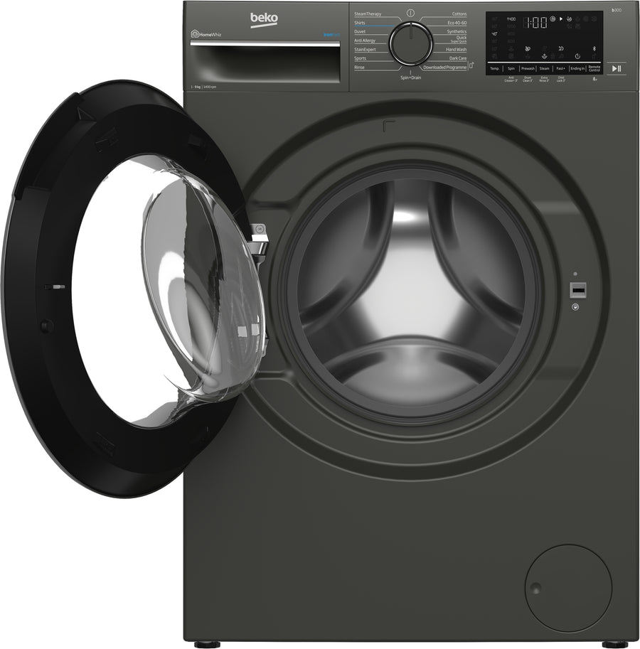 Beko B3W5941IG 9kg 1400 Spin IronFast Washing Machine