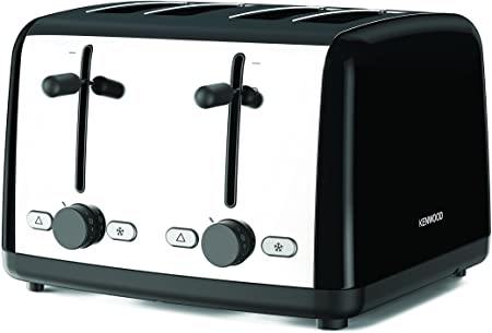 Kennwood 4 Slice Toaster in Black - Basil Knipe Electrics