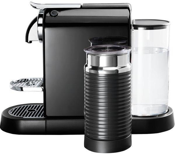 NESPRESSO by Magimix CitiZ & Milk Coffee Machine - Black - Basil Knipe Electrics