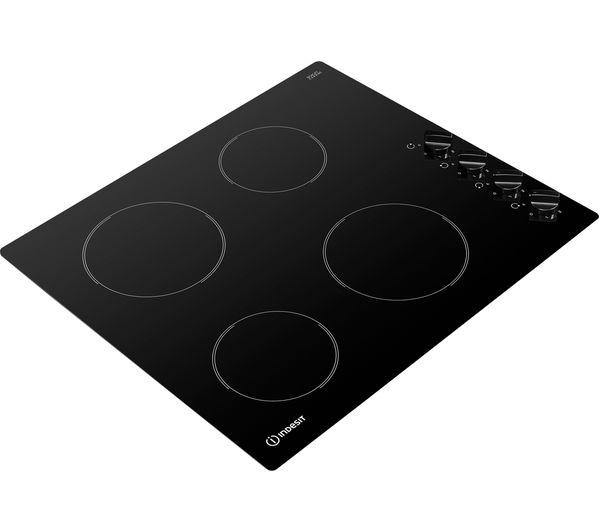 INDESIT RI 860 C 58cm Electric Ceramic Hob - Black - Basil Knipe Electrics