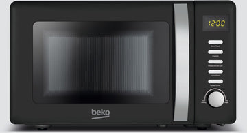 Beko MOC20200B 800 watts Retro Style Freestanding Microwave - Black