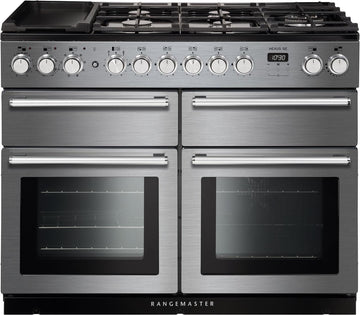 Rangemaster NEXSE110DFFSS/C Range Cooker Dual Fuel - Stainless Steel