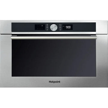 Hotpoint MD454IXH Built-In Microwave Oven & Grill - Stainless Steel