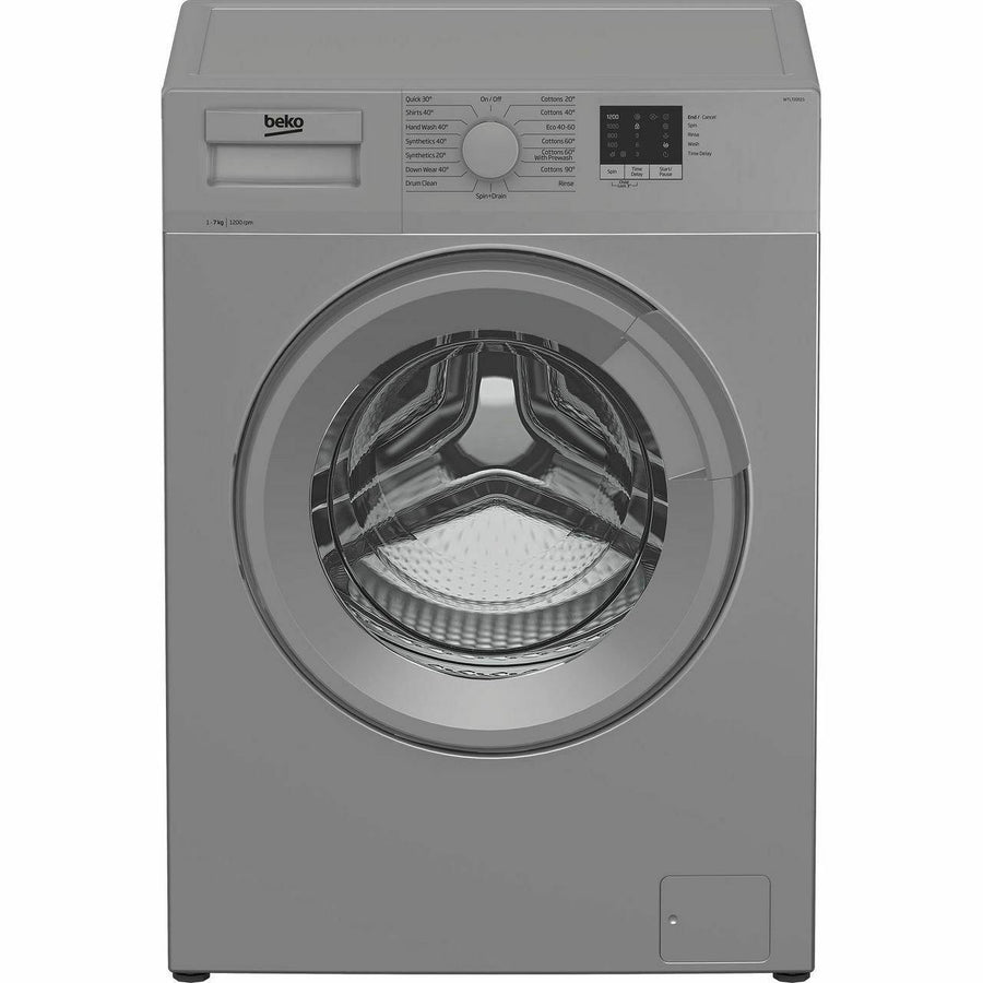 WTL72051S beko 7 kg washing machine in silver 