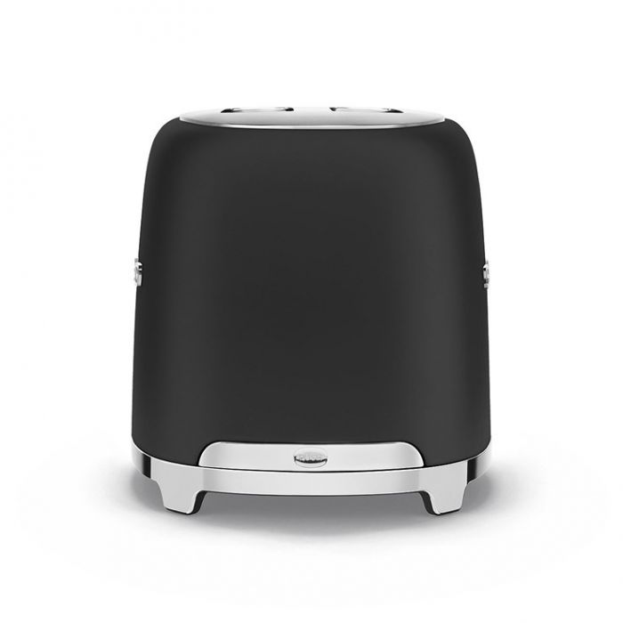 Smeg TSF01BLMUK 50's Style Two Slice Toaster - Matt Black