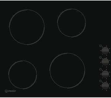 INDESIT RI 860 C 58cm Electric Ceramic Hob - Black - Basil Knipe Electrics