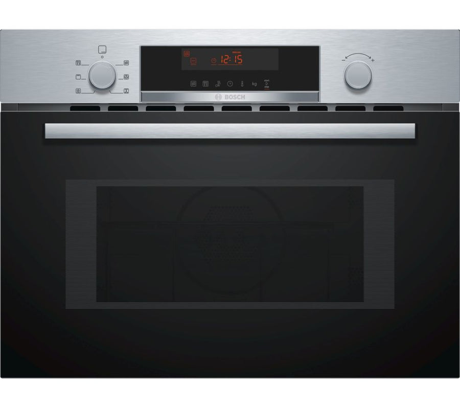 Bosch CMA583MS0B Serie 4 Built-In Combination Microwave Oven & Grill In Stainless Steel