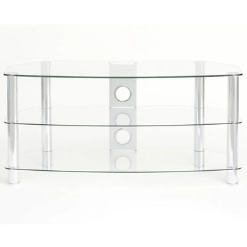 TTAP Vantage 1200 TV Stand - Clear Glass [TV's up to 60'']