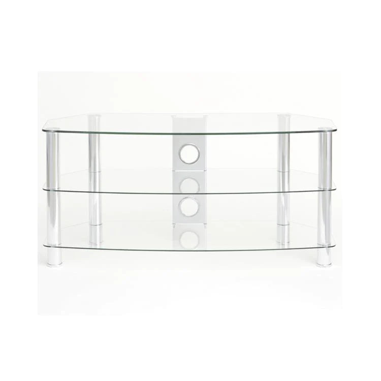 TTAP Vantage 800 TV stand - Clear Glass [TVs up to 40'']