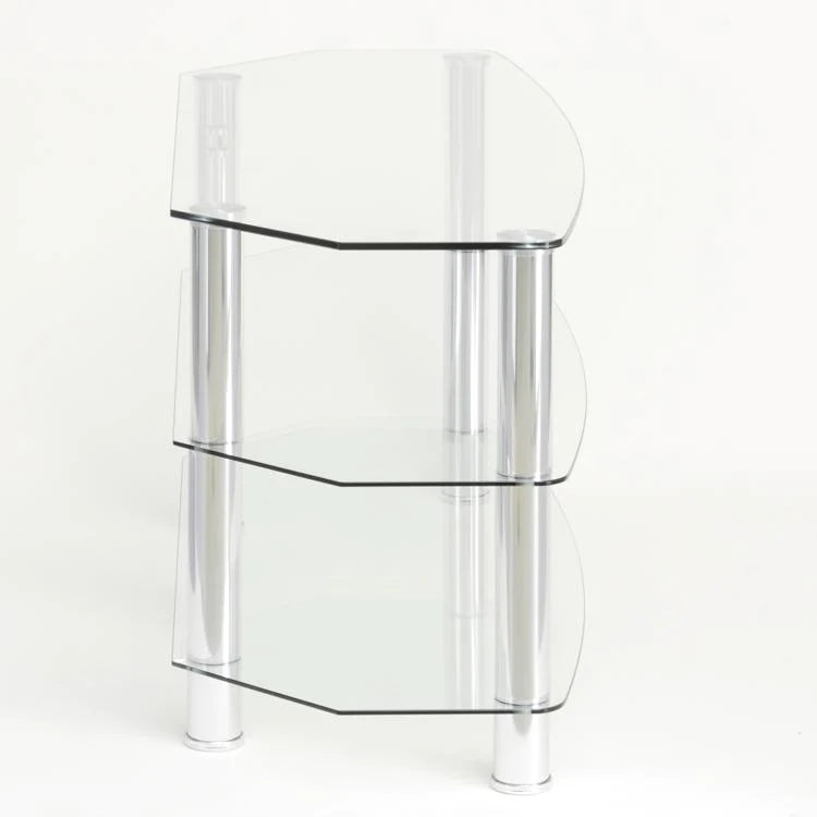 TTAP Vantage 800 TV stand - Clear Glass [TVs up to 40'']
